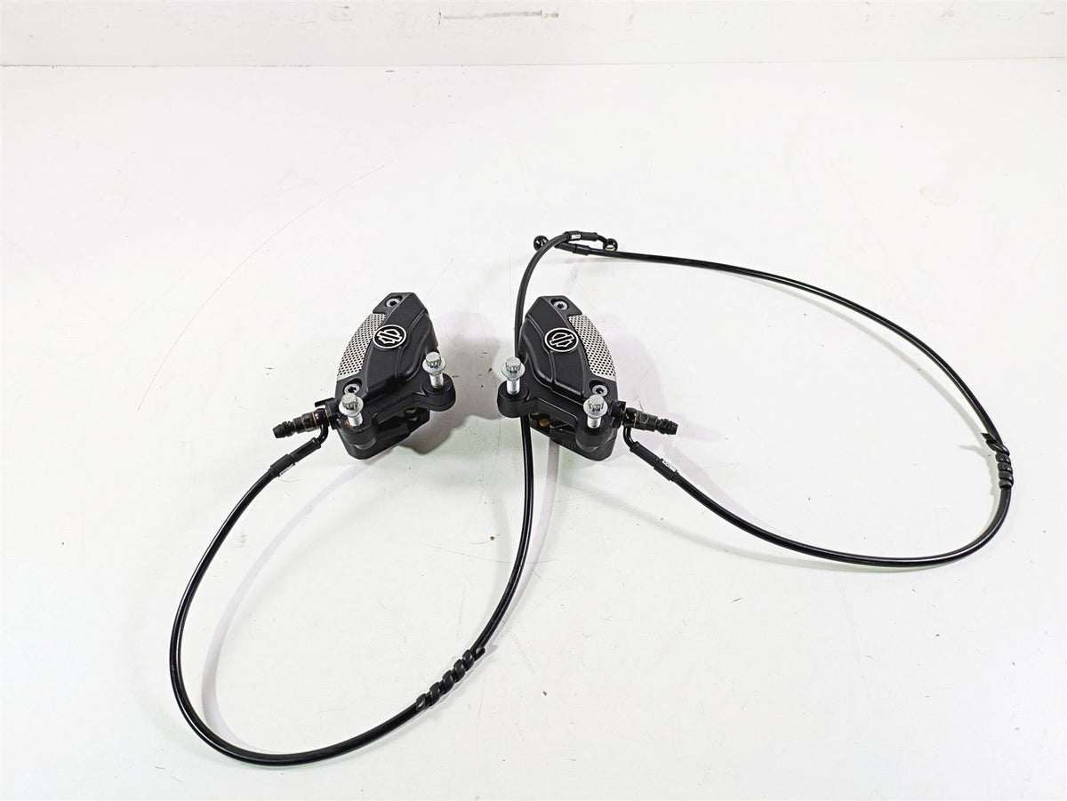 2010 Harley VRSCF Muscle Rod Front Brake Caliper & Line Set 44731-08 44732-08 {{ shop.shopifyCountryName }} - Mototech271