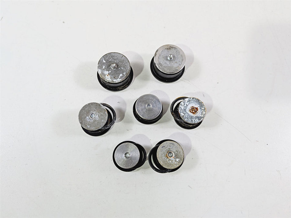 2008 Ducati 1098 SBK Ducabike Frame Caps Plugs Set TT109802D