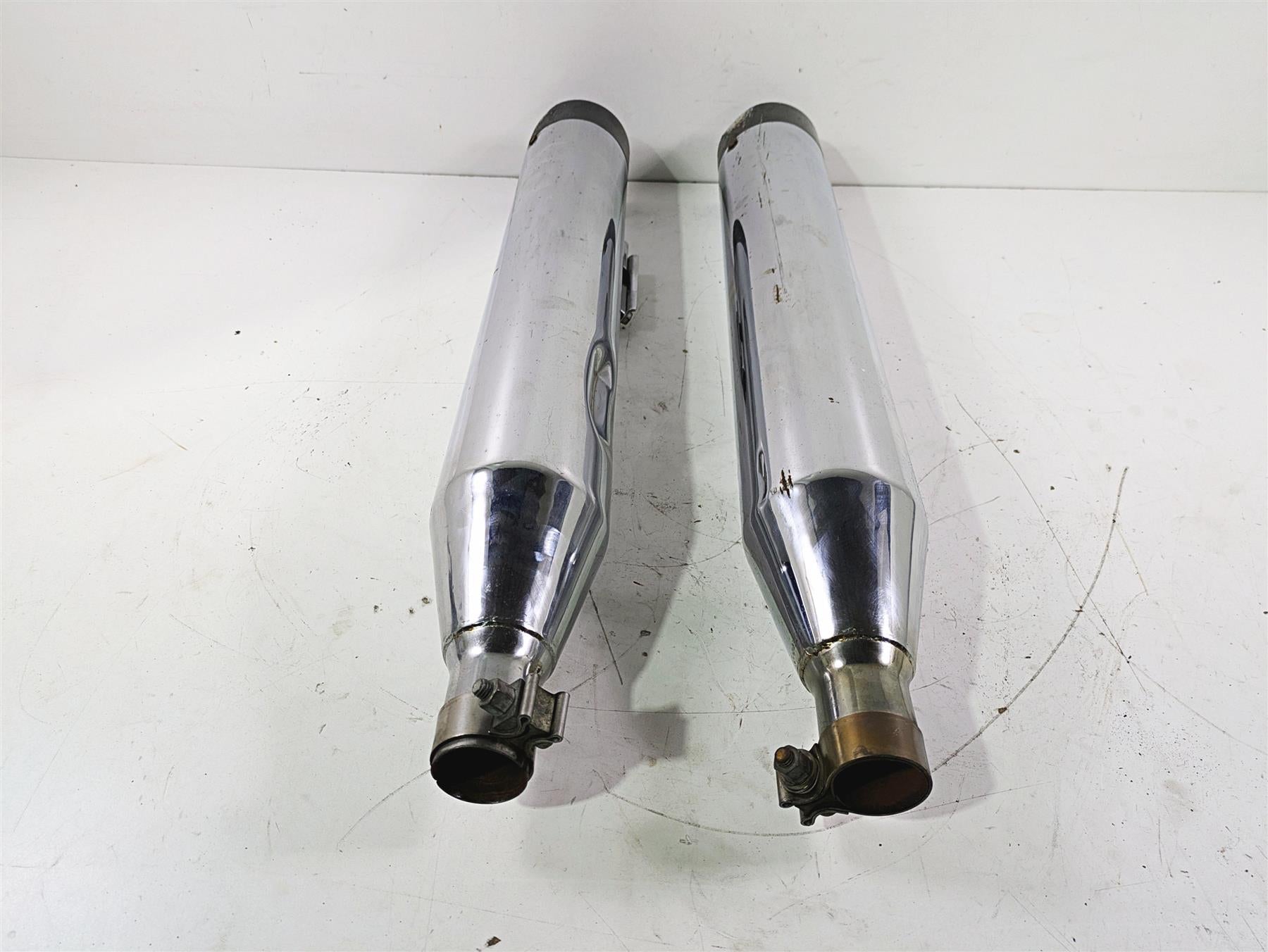 2016 Harley Touring FLTRX Road Glide 4.5" Aftermarket Exhaust Pipe Set {{ shop.shopifyCountryName }} - Mototech271