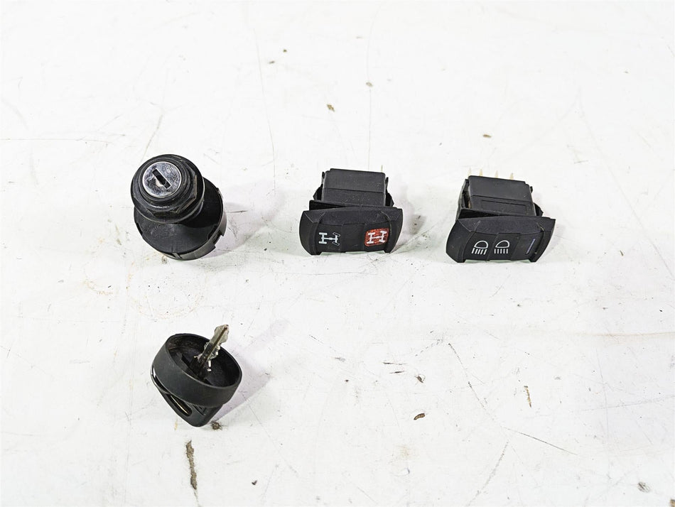 2022 Polaris RZR XP 4 1000 Premium Ignition Awd Fwd Light Switch & Key 4016058 {{ shop.shopifyCountryName }} - Mototech271