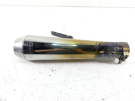 2011 Harley Softail FLSTF Fat Boy Bassani Slip On Exhaust Muffler Pipe 12112J {{ shop.shopifyCountryName }} - Mototech271