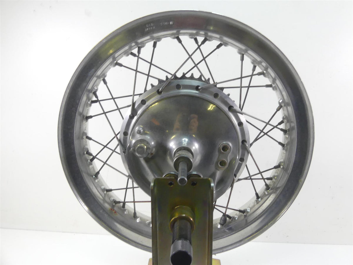 1977 Honda CB750 A Four Hondamatic Rear 2.5x17 Wheel Rim -Read 42701-371-003 {{ shop.shopifyCountryName }} - Mototech271
