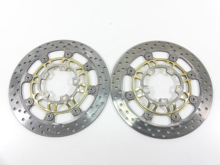 2006 Triumph Daytona 675 Front Sunstar Brake Disc Rotor Set T2021040 T2021045 {{ shop.shopifyCountryName }} - Mototech271