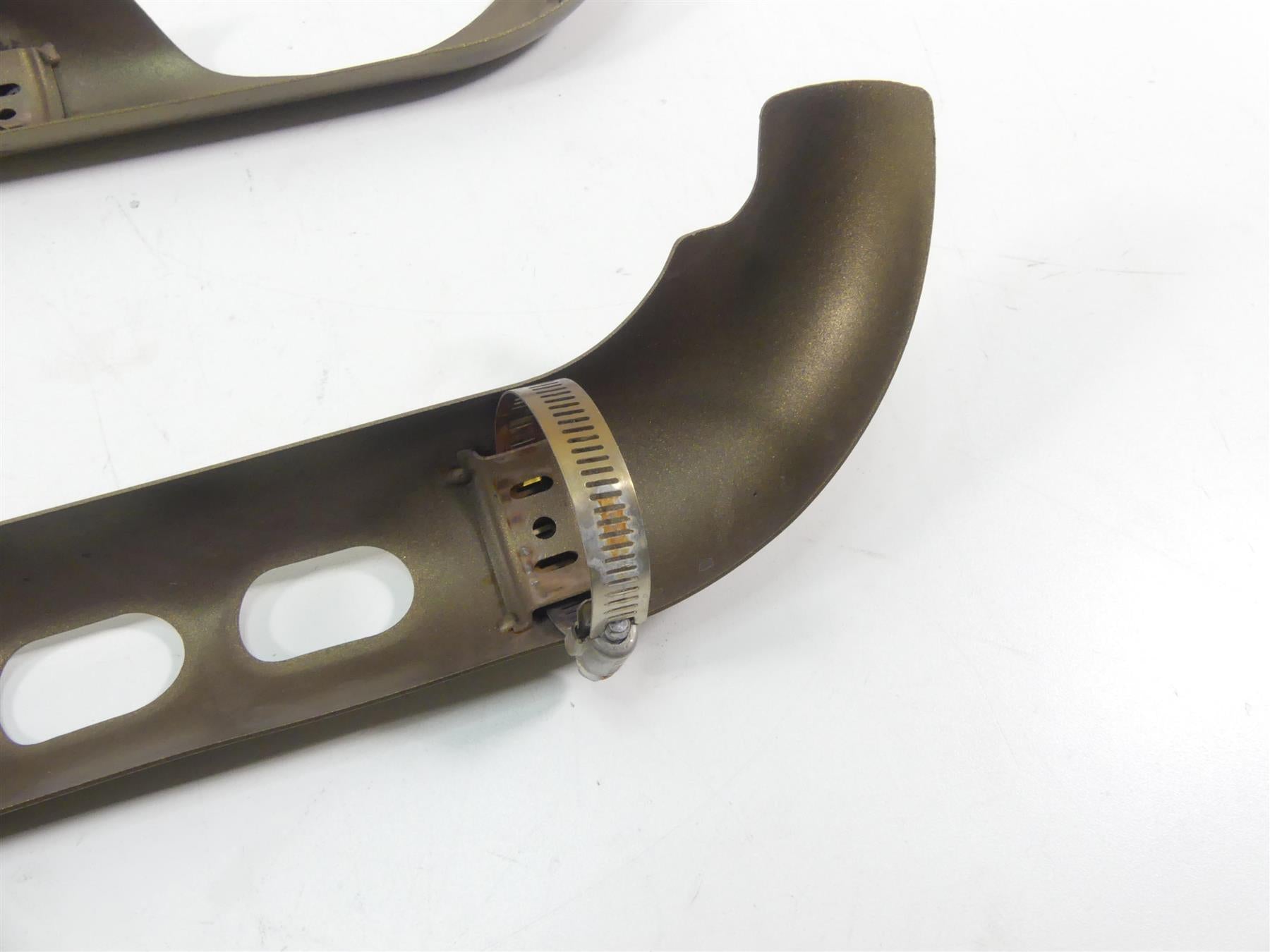 2018 Harley Softail FXFB Fat Bob Exhaust Header Heat Shield Set 65400319 {{ shop.shopifyCountryName }} - Mototech271