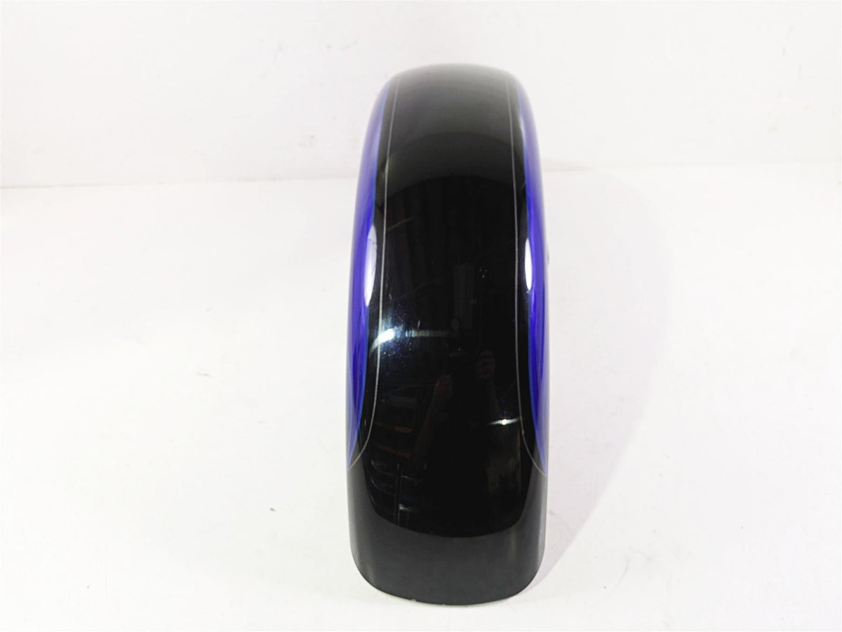 2011 Harley Touring FLHTCUSE CVO E-Glide Front Fender Blue READ 58900004 {{ shop.shopifyCountryName }} - Mototech271