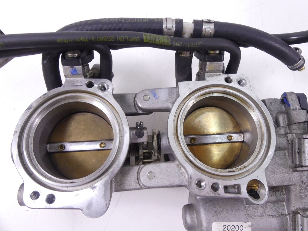2016 Aprilia RSV 1100 Tuono V4 RR Throttle Body Fuel Injector Set 857303 857304 {{ shop.shopifyCountryName }} - Mototech271