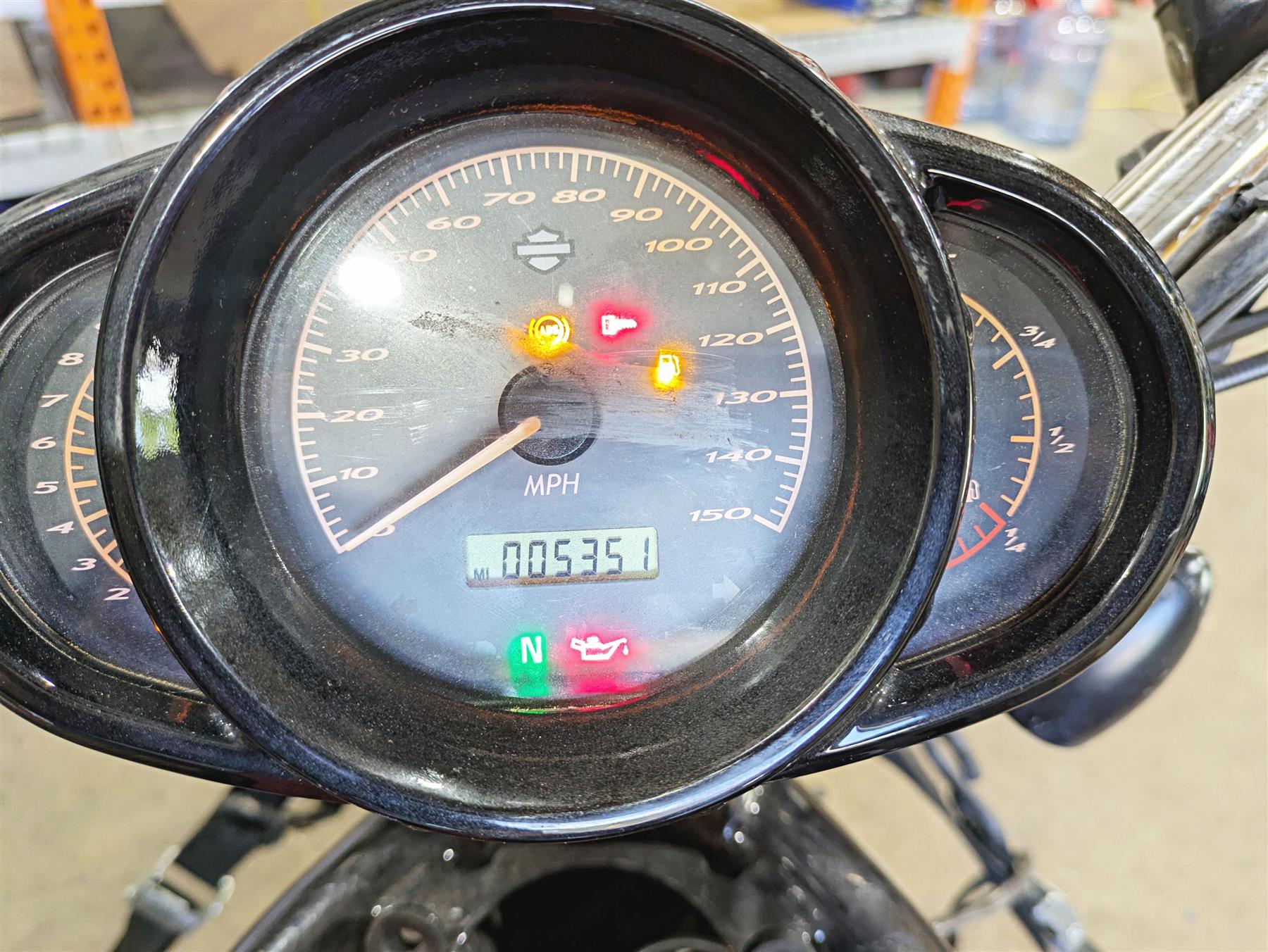 2011 Harley VRSCDX Night Rod Speedometer Gauges Instrument 5k Only 67453-09 {{ shop.shopifyCountryName }} - Mototech271