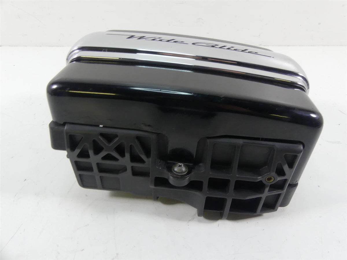 2013 Harley FXDWG Dyna Wide Glide Right Battery Tray & Chrome Cover 66366-06 {{ shop.shopifyCountryName }} - Mototech271