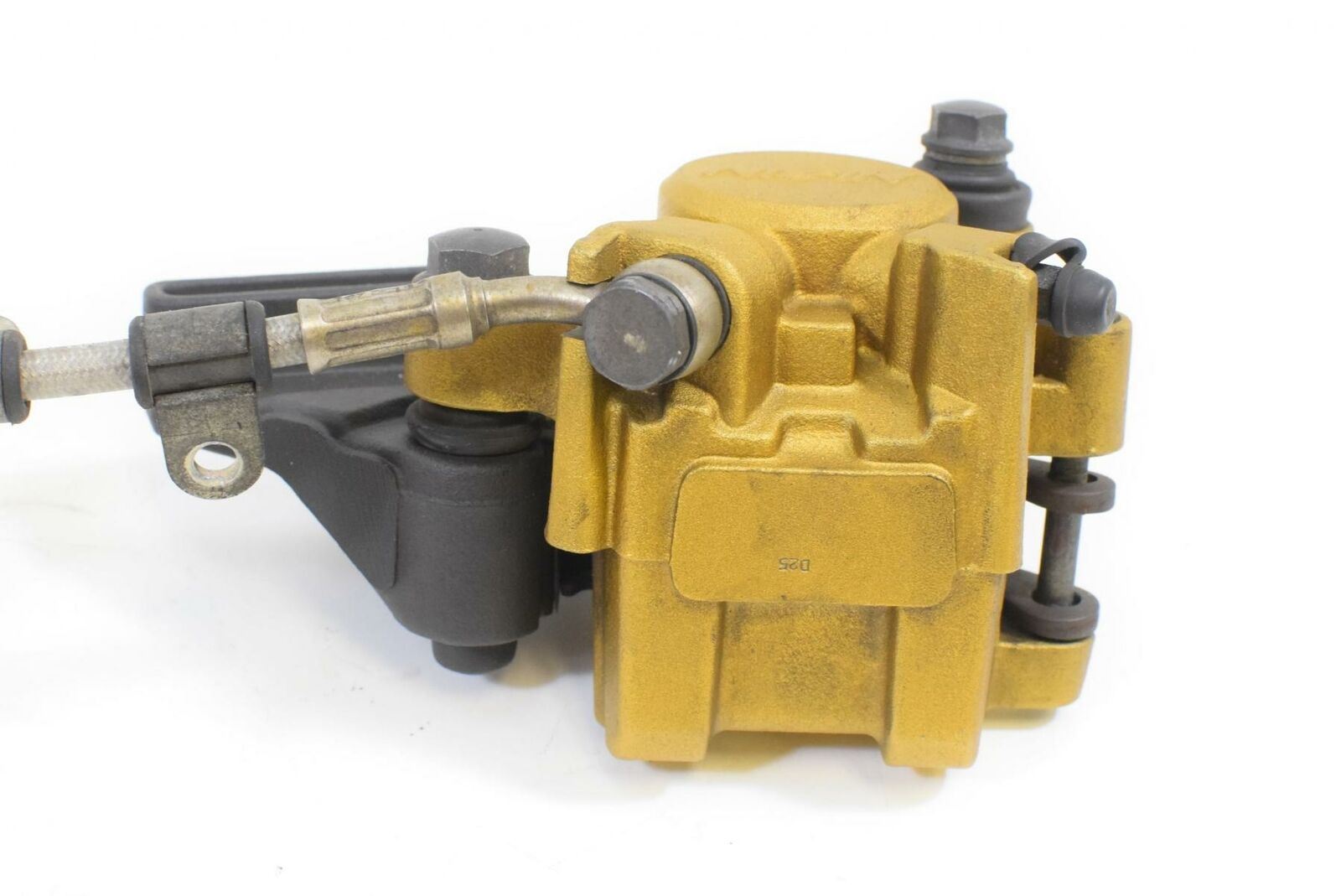 2012 Triumph Street Triple 675 R Nissin Rear Brake Caliper With Line T2307352 {{ shop.shopifyCountryName }} - Mototech271