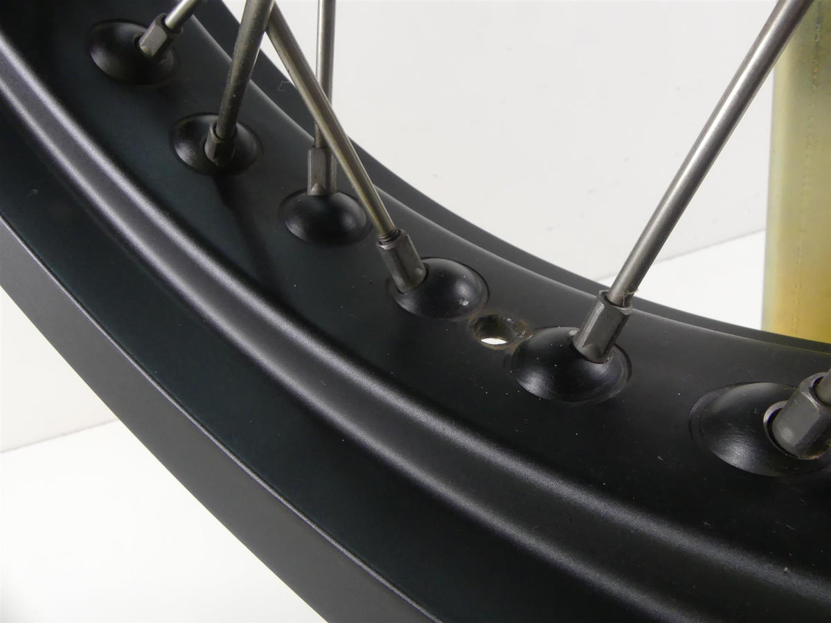 2016 Moto Guzzi V7 II Special 750 Straight Rear Spoke Wheel Rim 17x3.5 B063704 {{ shop.shopifyCountryName }} - Mototech271