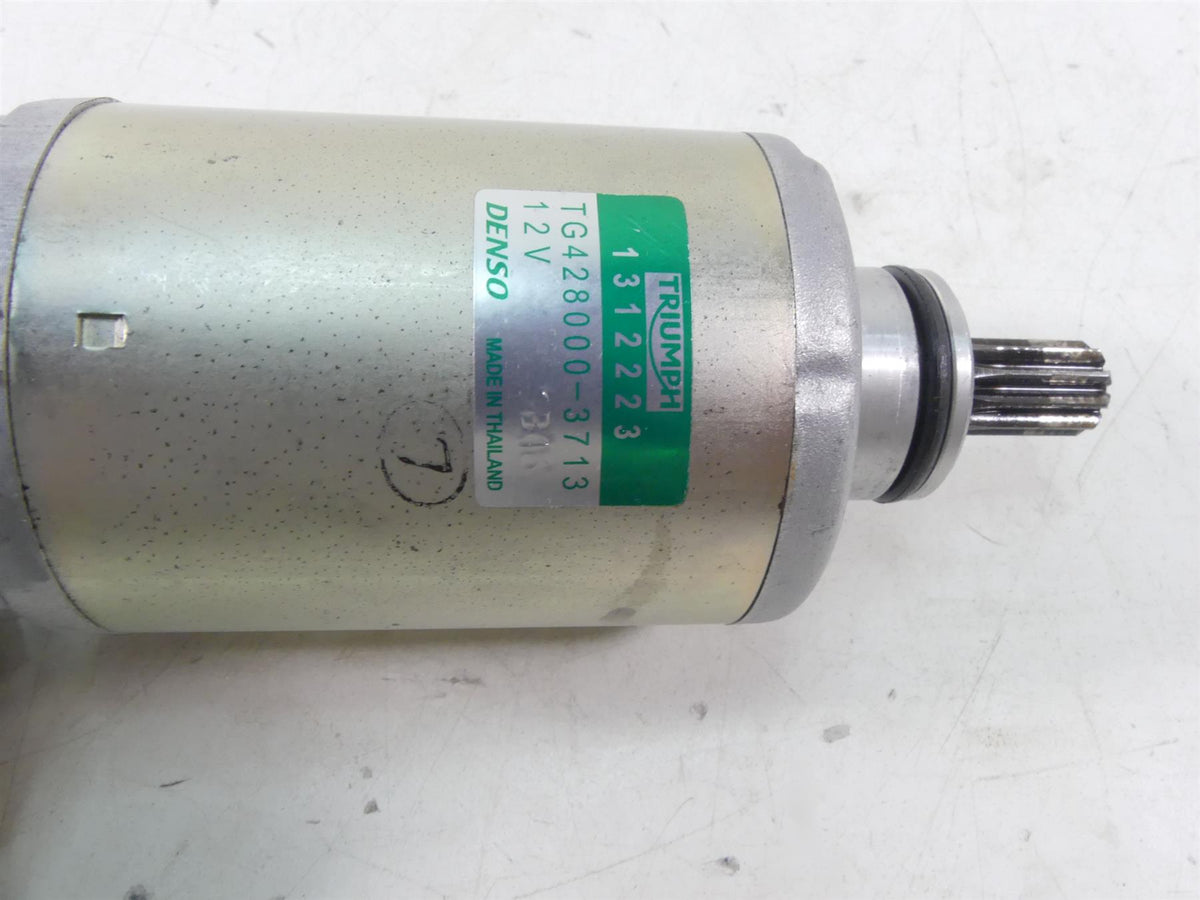 2019 Triumph Street Triple 765R Denso Engine Starter Motor T1312223 {{ shop.shopifyCountryName }} - Mototech271