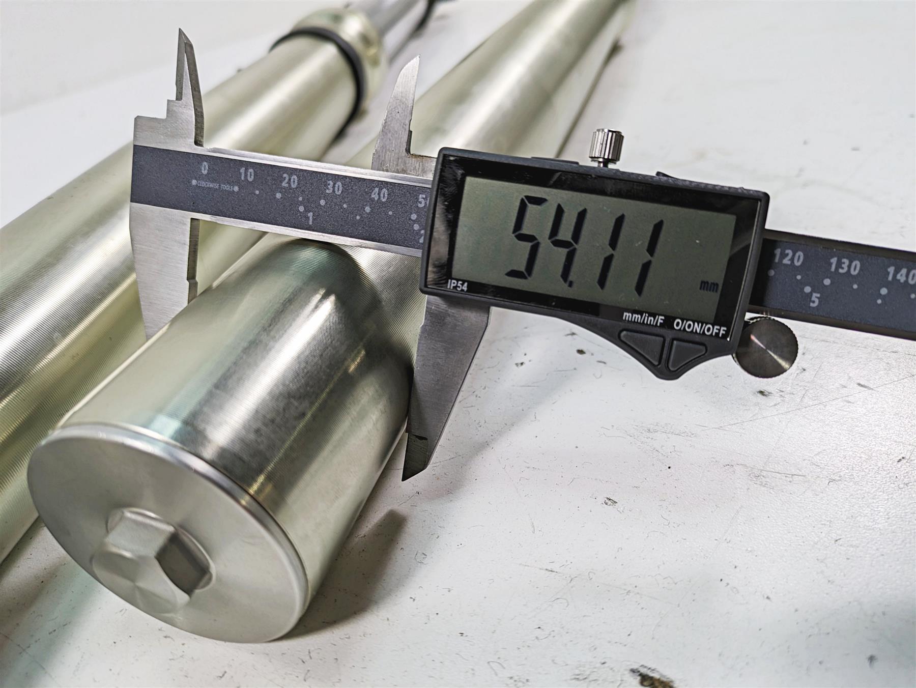 2012 Triumph Tiger 800XC ABS Straight Front Fork Leg Set T2046110 T2046120 {{ shop.shopifyCountryName }} - Mototech271