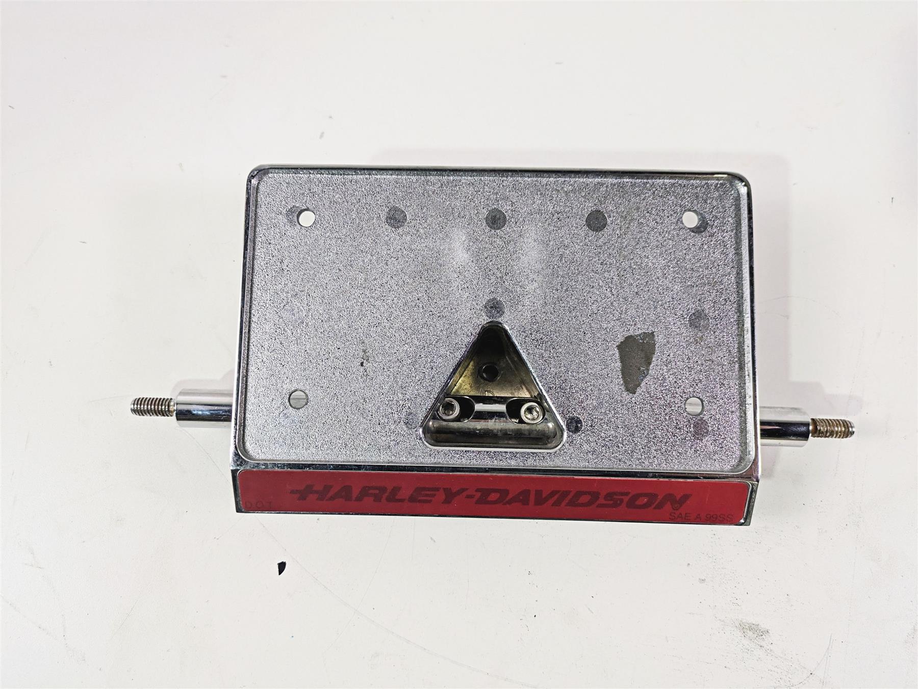 2009 Harley FXDC Dyna Super Glide Layback License Plate Mount 60215-06
