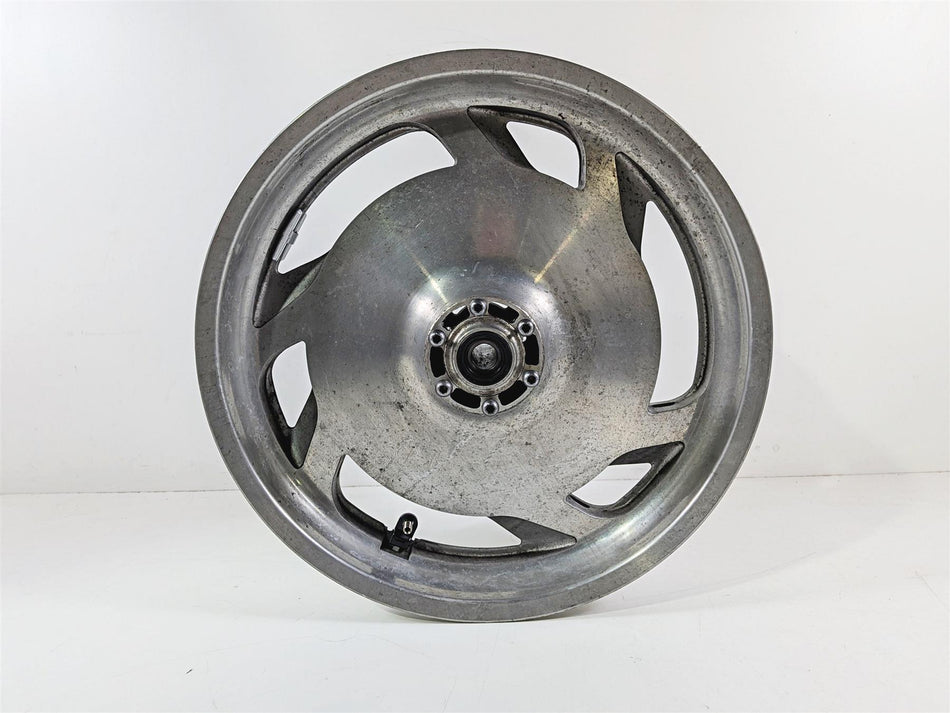 1997 Honda GL1500 CA Valkyrie Straigt 17x3.5 Enkei Front Wheel Rim 44650-MZ0-674-Mototech271
