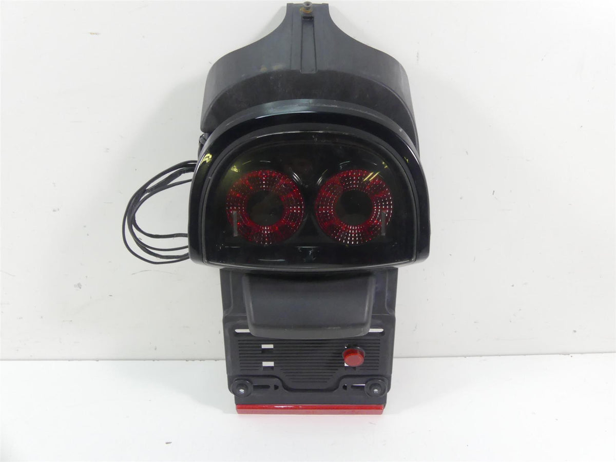 2015 Harley FXDF Dyna Fat Bob Rear Taillight Tail Light & Wiring 67800240 {{ shop.shopifyCountryName }} - Mototech271