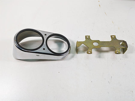 2000 Harley Dyna FXDL Low Rider Chrome Gauges Speedo Tacho Housing 67185-95 {{ shop.shopifyCountryName }} - Mototech271