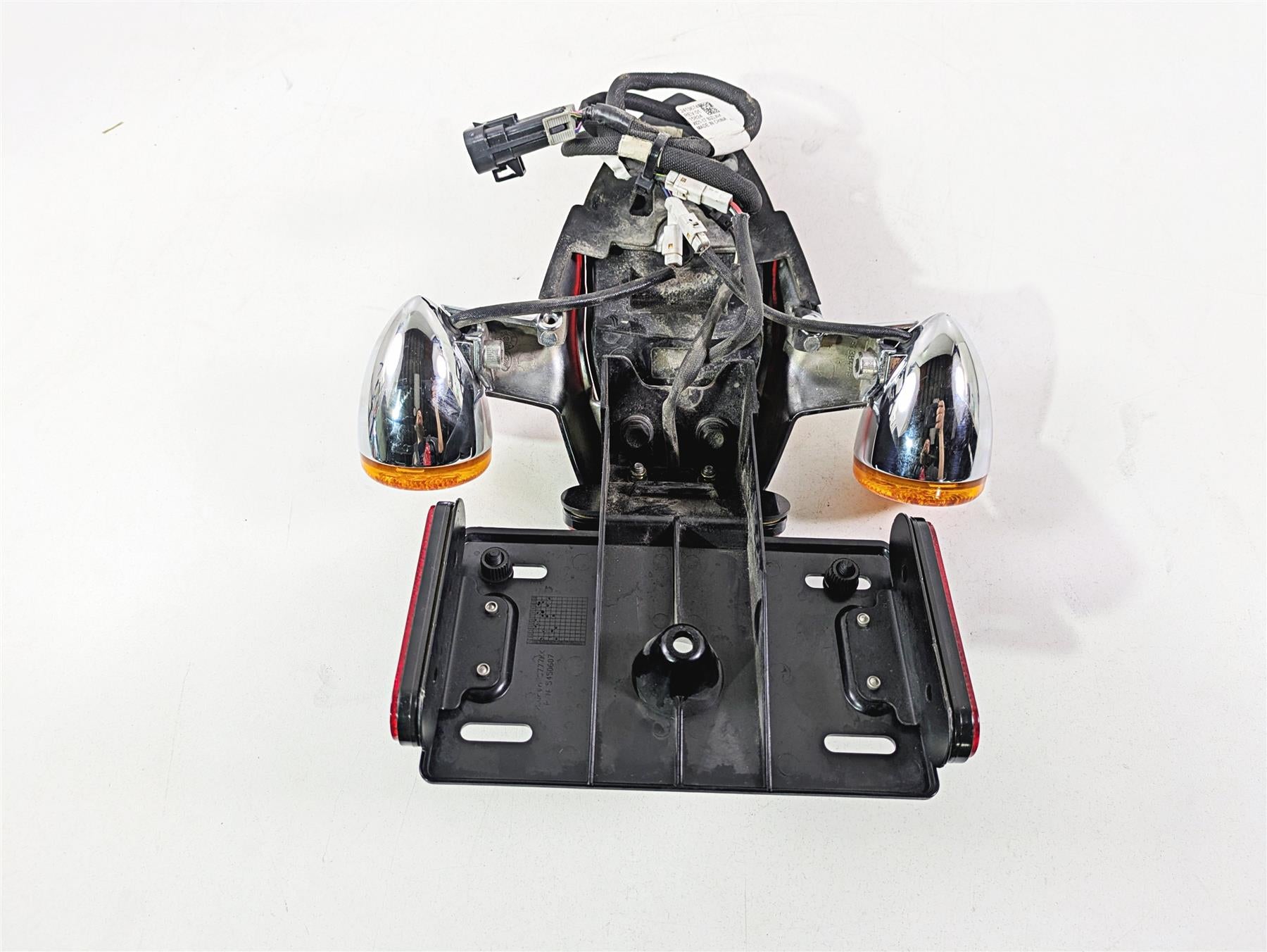 2017 Indian Chieftain Limited Taillight Blinker Plate Holder Set Chrome 5138445 {{ shop.shopifyCountryName }} - Mototech271