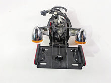 Load image into Gallery viewer, 2017 Indian Chieftain Limited Taillight Blinker Plate Holder Set Chrome 5138445
