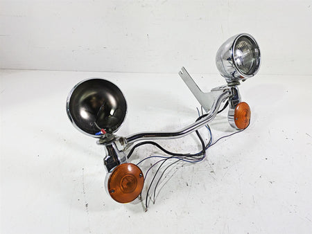 2003 Harley Touring FLHTCUI 100TH E-Glide Front Spot Light Blinker Set 68712-94 {{ shop.shopifyCountryName }} - Mototech271