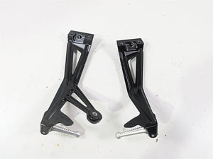 2012 Ducati Streetfighter 848 Rear Passenger Footpeg Set 82411561A 82411571A