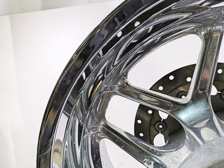 2013 Harley VRSCF Muscle Rod 18x8 Straight Chrome Rear Wheel Rim 40900079 {{ shop.shopifyCountryName }} - Mototech271
