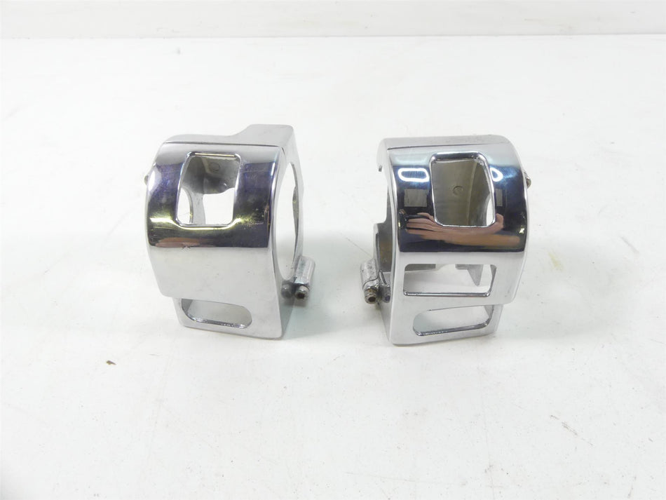 2004 Yamaha XV1700 Road Star Warrior Chrome Control Switch Cover Set {{ shop.shopifyCountryName }} - Mototech271