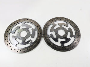 2016 Harley Touring FLHR Road King  Front Brake Disc Rotor Set 41808-08