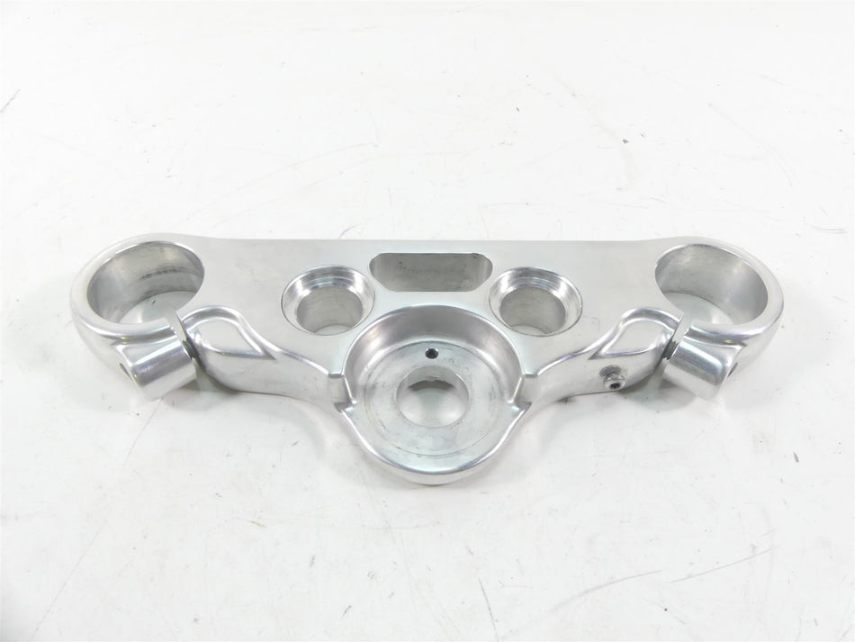 2013 Harley FXDWG Dyna Wide Glide Upper Triple Tree Steering Clamp 49mm 46700-08 {{ shop.shopifyCountryName }} - Mototech271