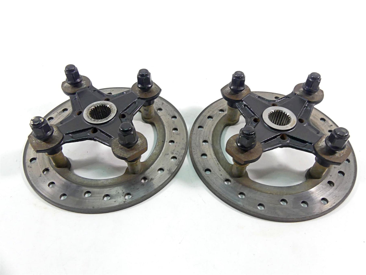 2018 Can Am Commander 1000R XT Front Brake Rotor Wheel Hub Set 705401314 {{ shop.shopifyCountryName }} - Mototech271