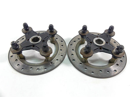 2018 Can Am Commander 1000R XT Front Brake Rotor Wheel Hub Set 705401314 {{ shop.shopifyCountryName }} - Mototech271