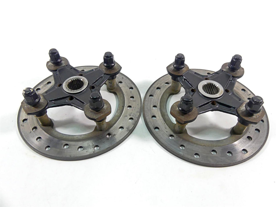 2018 Can Am Commander 1000R XT Front Brake Rotor Wheel Hub Set 705401314 {{ shop.shopifyCountryName }} - Mototech271