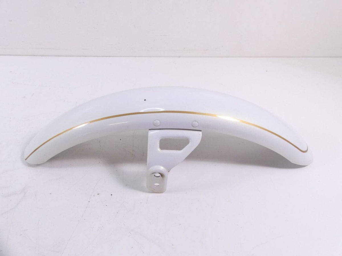 2007 Harley FXDWG Dyna Wide Glide Front Fender White Gold Pearl 60141-06B {{ shop.shopifyCountryName }} - Mototech271