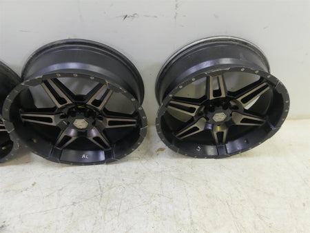 2020 Honda Talon S2X 1000X STI HD7 18x7 4/137 Matte Black Wheel Set 18HD717 {{ shop.shopifyCountryName }} - Mototech271