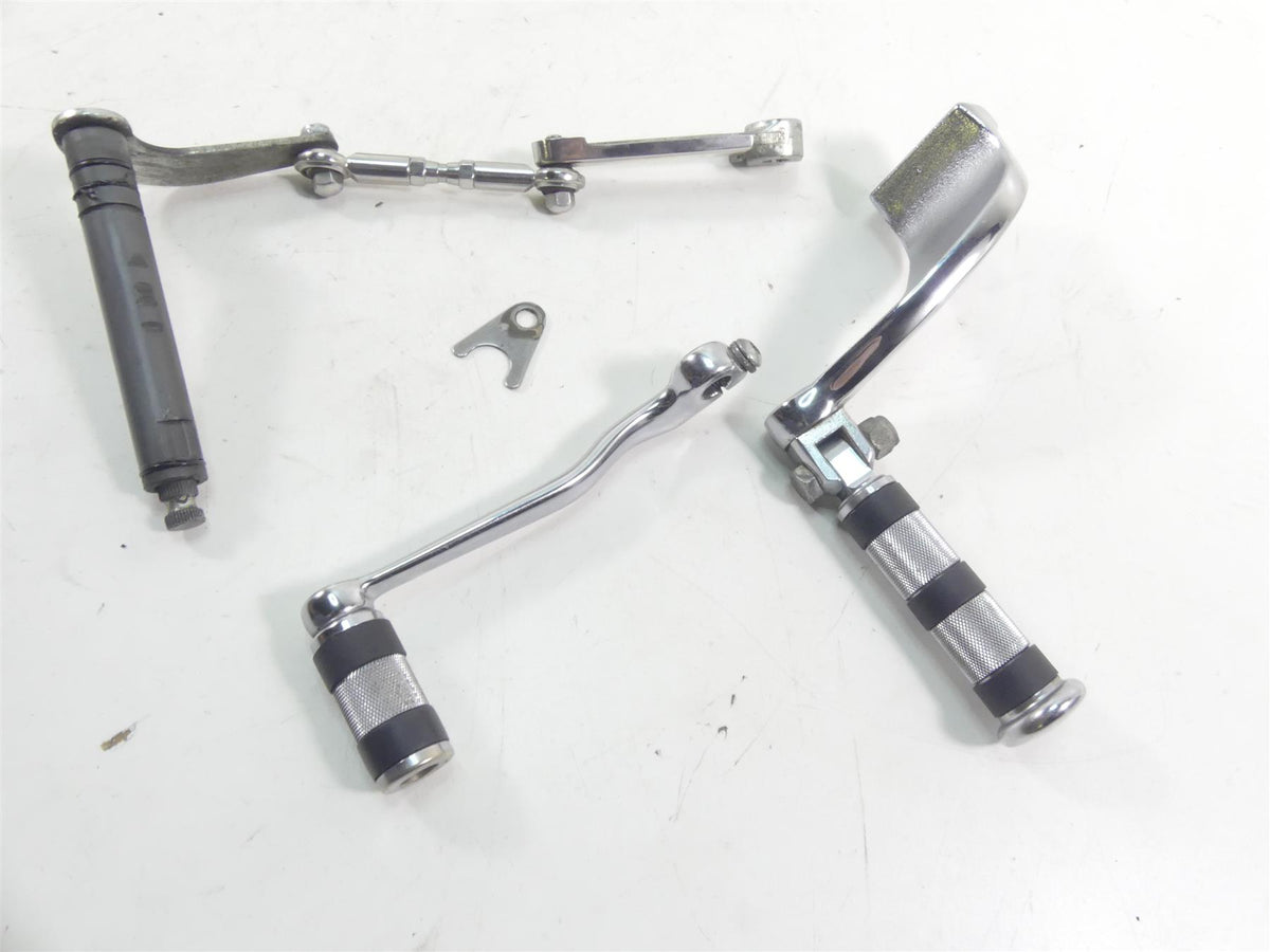2000 Harley Dyna FXR4 CVO Super Glide Front Rear Footpeg Foot Peg Set 50639-81 {{ shop.shopifyCountryName }} - Mototech271