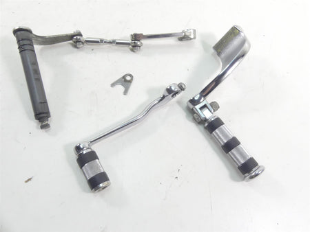 2000 Harley Dyna FXR4 CVO Super Glide Front Rear Footpeg Foot Peg Set 50639-81 {{ shop.shopifyCountryName }} - Mototech271