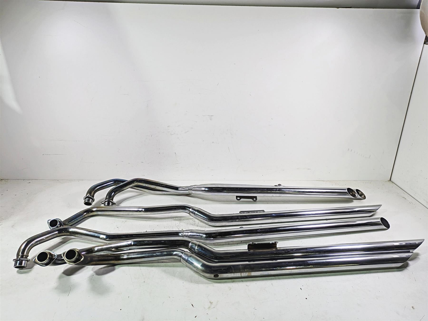 1998 Honda GL1500 Valkyrie Tour Cobra 6 into 6 Slash Cut Drag Pipe Exhaust 1269 {{ shop.shopifyCountryName }} - Mototech271