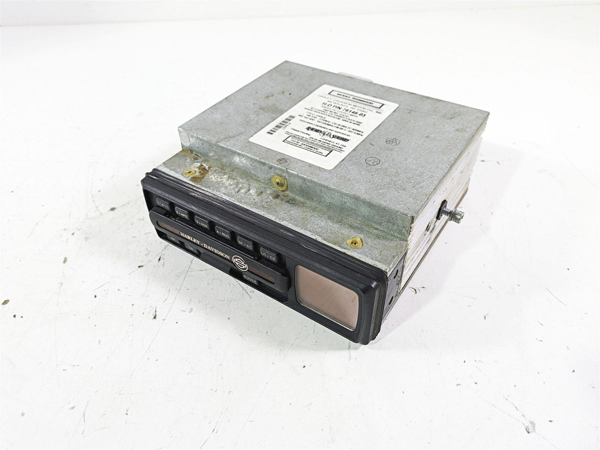 2003 Harley Touring FLHTCUI 100TH E-Glide Radio Cd-Player Stereo - Read 76146-03 {{ shop.shopifyCountryName }} - Mototech271