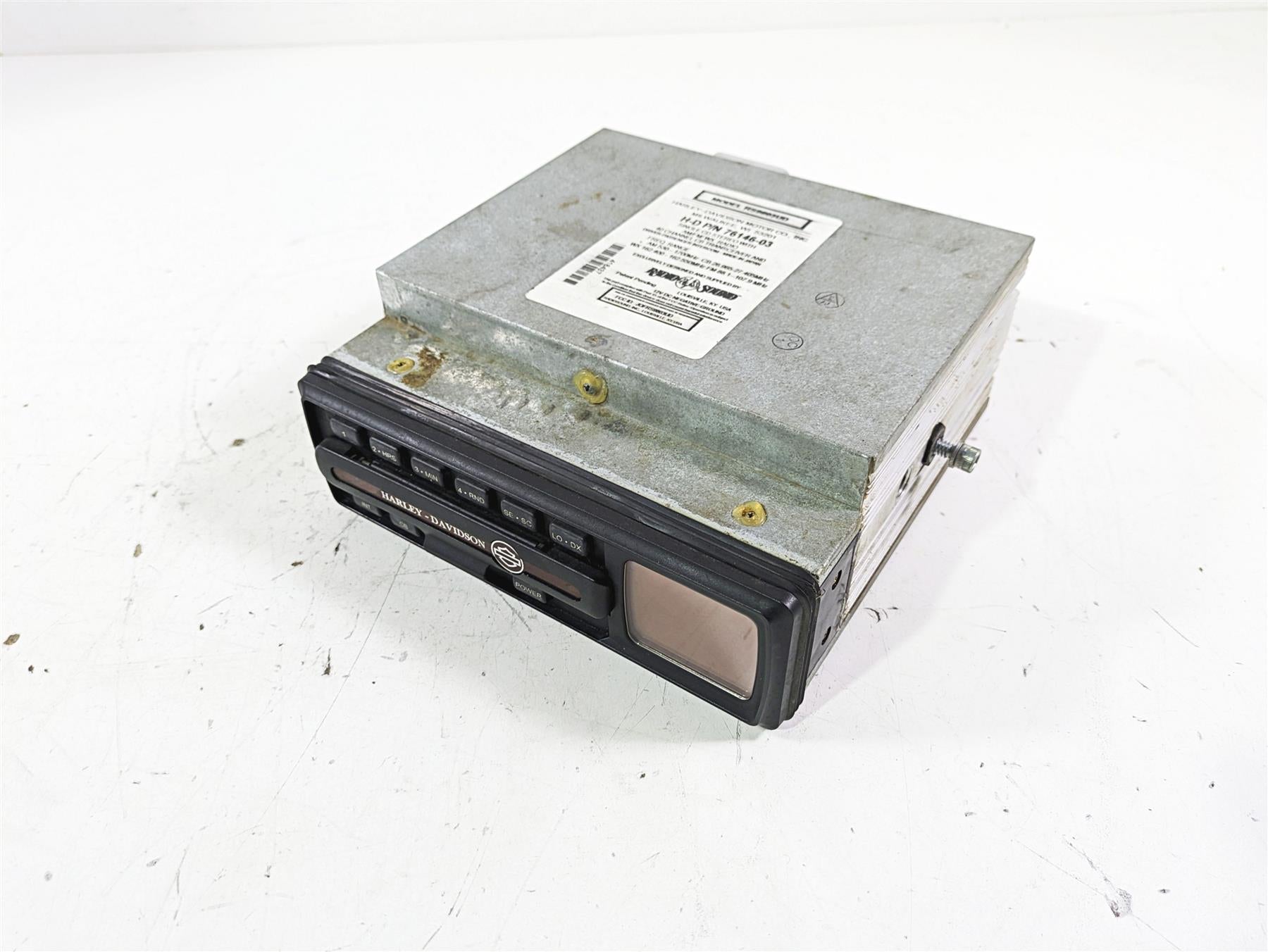 2003 Harley Touring FLHTCUI 100TH E-Glide Radio Cd-Player Stereo - Read 76146-03 {{ shop.shopifyCountryName }} - Mototech271