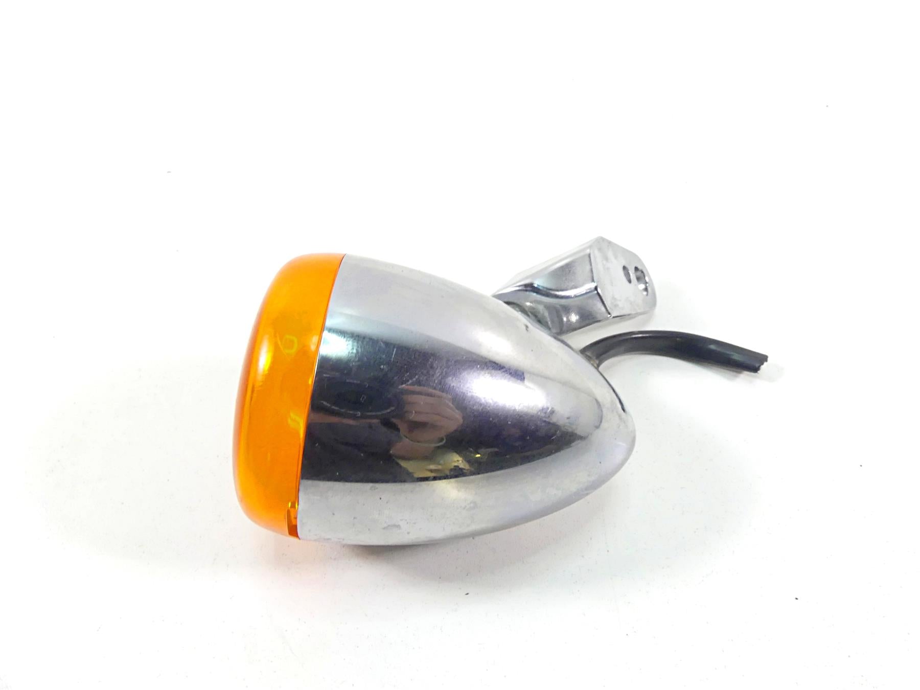 2010 Harley FXDF Dyna Fat Bob Front Left Blinker Turn Signal 68972-00 {{ shop.shopifyCountryName }} - Mototech271