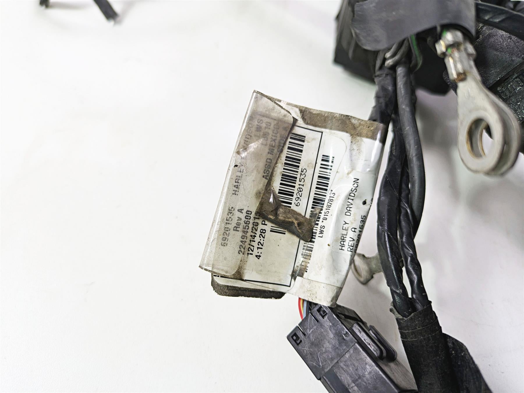 2016 Harley FXDL Dyna Low Rider Main Wiring Harness Loom Non Abs 71072-12A {{ shop.shopifyCountryName }} - Mototech271