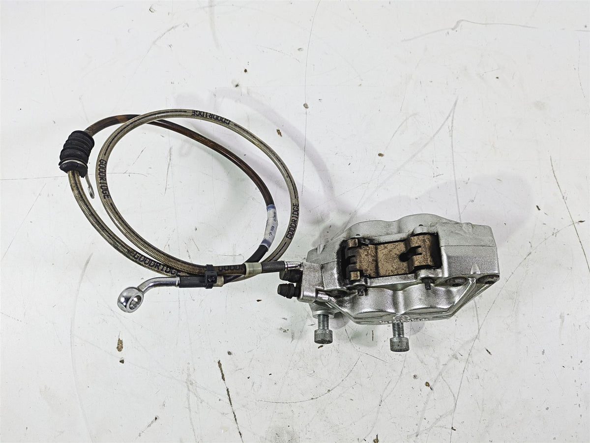 2004 Victory Kingpin Front Brembo Brake Caliper + Line 1910726 {{ shop.shopifyCountryName }} - Mototech271