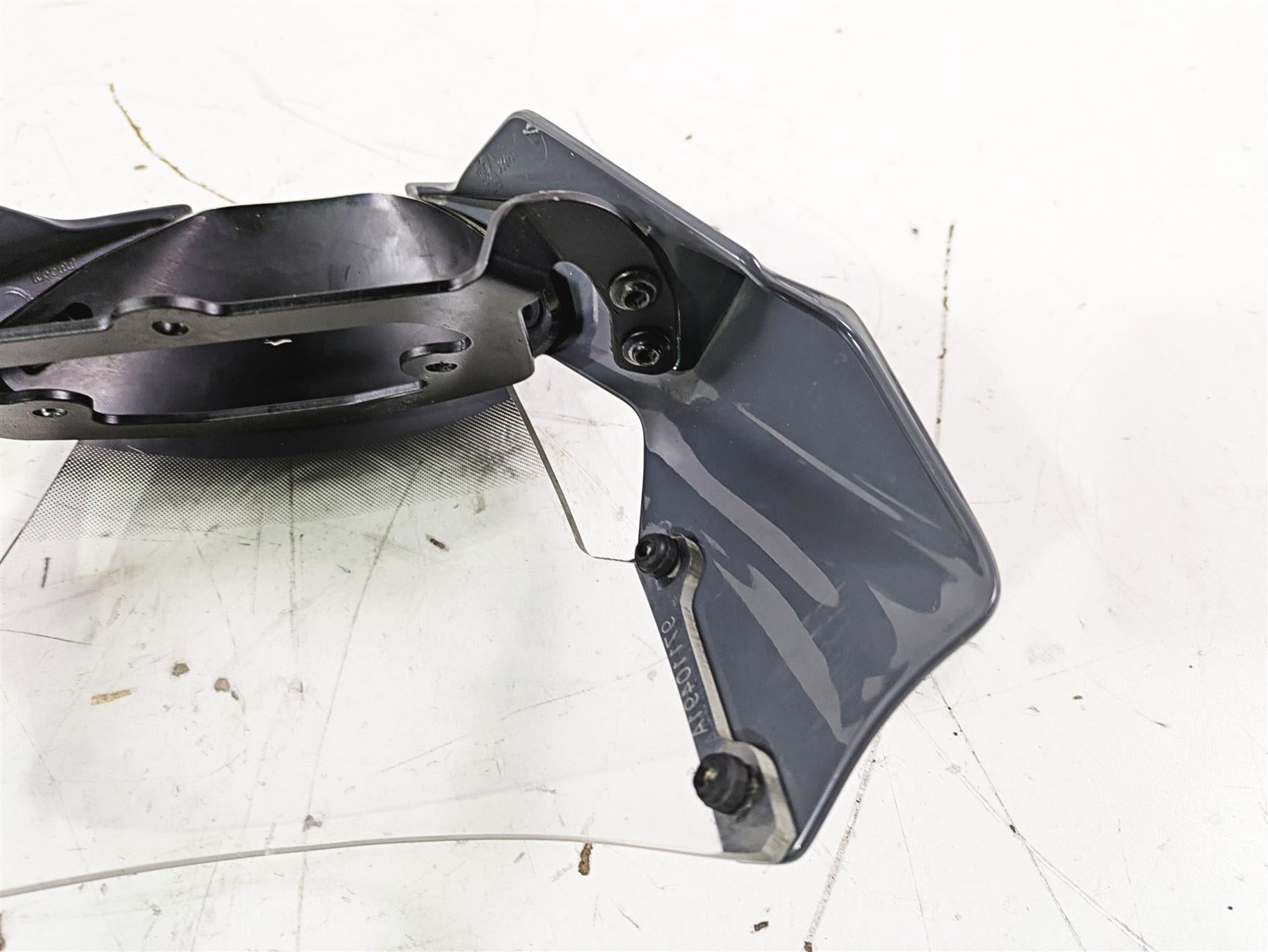 2017 Ducati Monster 1200 S Aftermarket Windshield Wind Fly Screen Setup {{ shop.shopifyCountryName }} - Mototech271