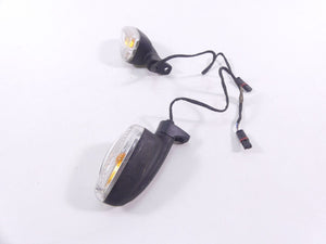 2008 BMW R1200R K27 Rear Left Right Blinker Turn Signal Indicator Set 6313766777