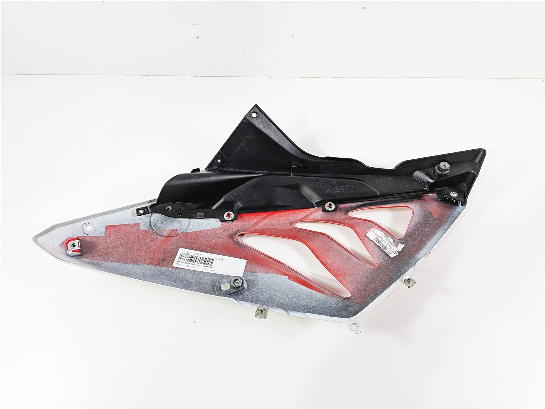 2014 BMW S1000RR K46 Right Main Emblem Side Fairing 8537550 46638540874 {{ shop.shopifyCountryName }} - Mototech271