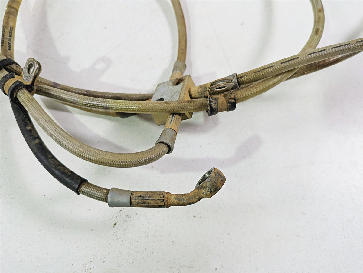 2011 Can-Am Outlander 650 4X4 XT Full Brake Line Hose Set 705600579 705600925 {{ shop.shopifyCountryName }} - Mototech271