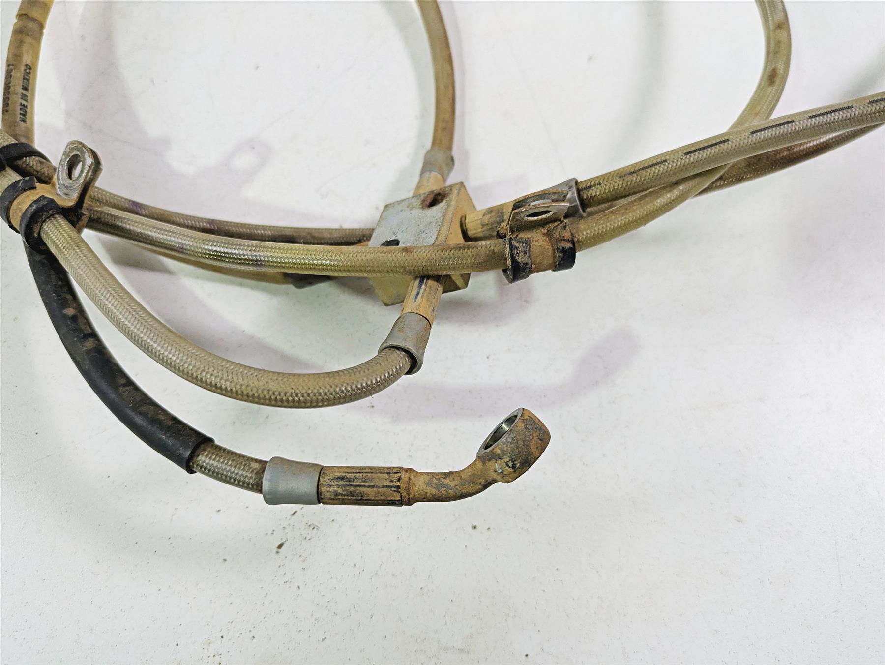 2011 Can-Am Outlander 650 4X4 XT Full Brake Line Hose Set 705600579 705600925 {{ shop.shopifyCountryName }} - Mototech271