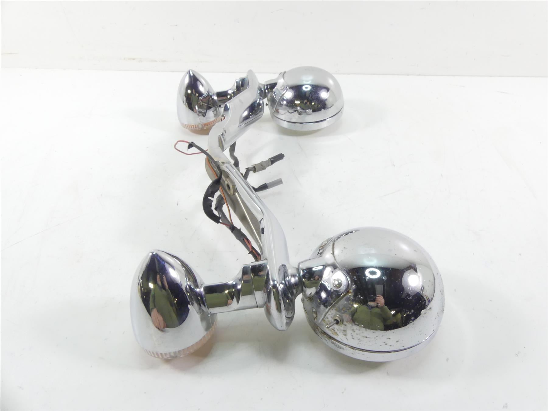 2007 Yamaha XVS1300 V-Star Front Spot Light Blinker Bar Set 3D8-83320-00-00 {{ shop.shopifyCountryName }} - Mototech271