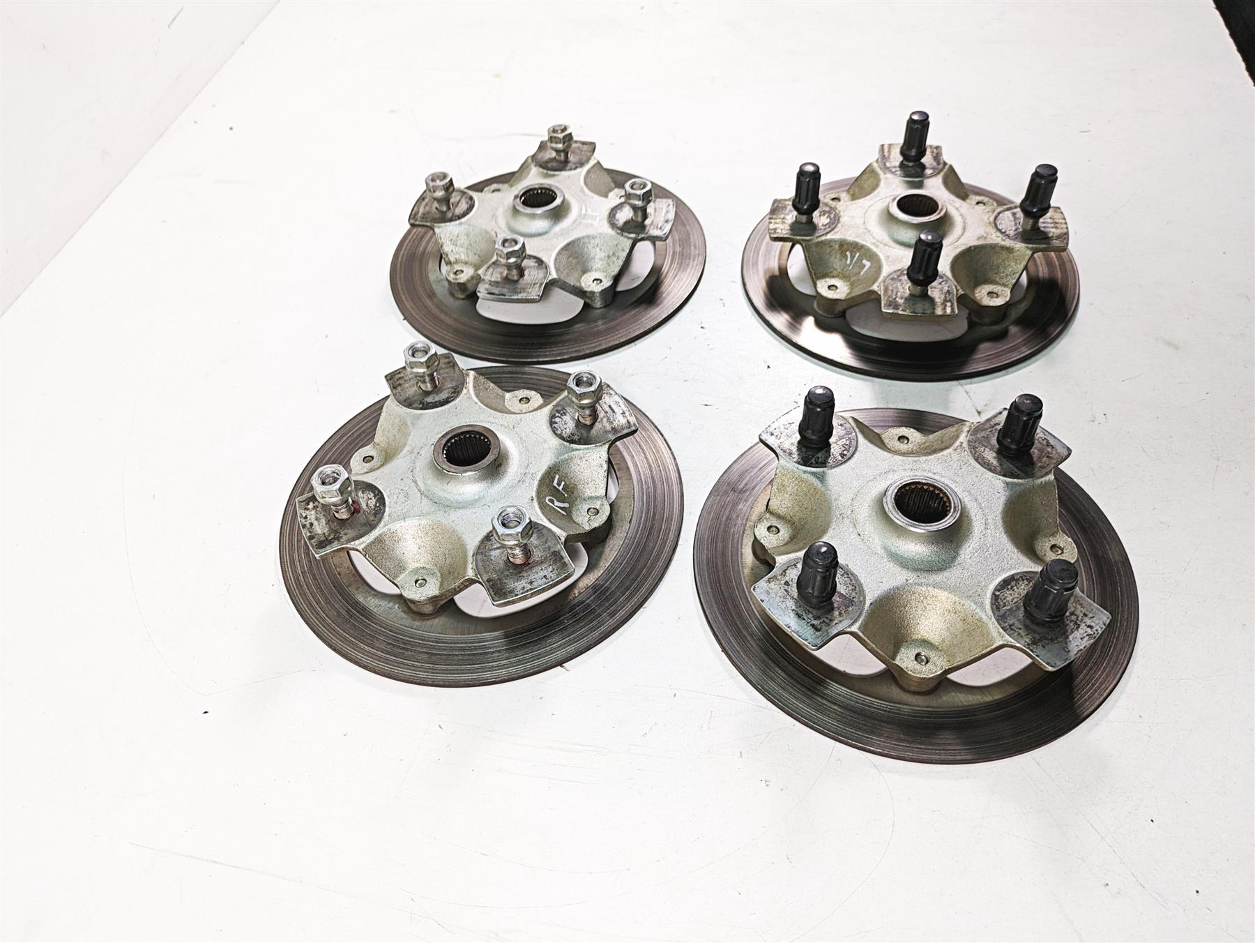 2019 Yamaha YXZ1000 R EPS SS SE Front Rear Wheel Hub Rotor Set B5H-F5111-01-00 {{ shop.shopifyCountryName }} - Mototech271