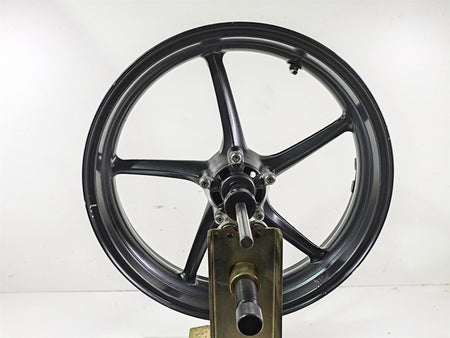 2012 Triumph Daytona 675 Straight 17x3.5 Front Wheel Rim Graphite T2000618 {{ shop.shopifyCountryName }} - Mototech271