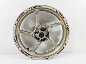 2014 Yamaha YZFR1 R1 RN22 Front Wheel Rim 17x3.5 .44mm Runout 1KB-25168-00-
